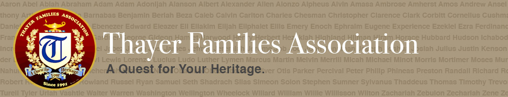 THAYER FAMILIES ASSOCIATION